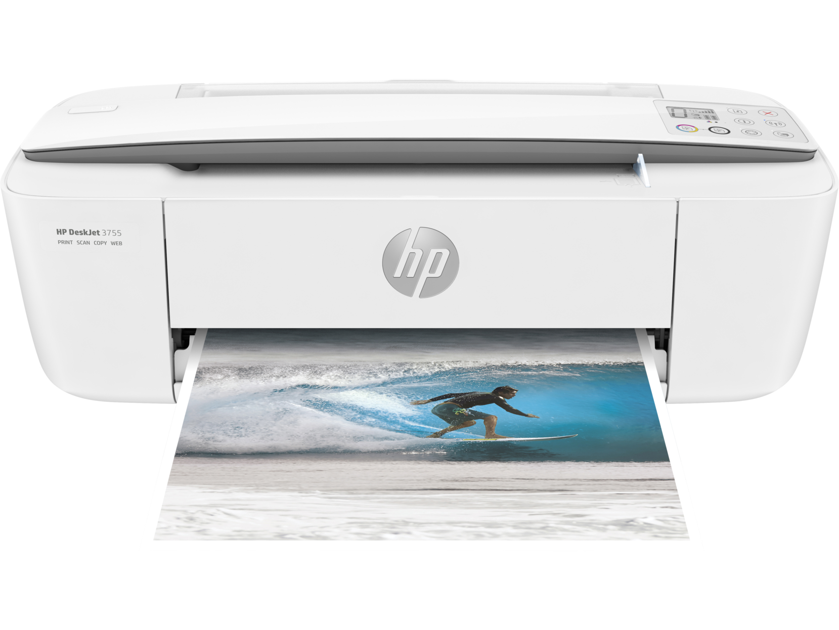 HP DeskJet 3755 All-in-One Printer w/4 months ink included with HP Instant ink